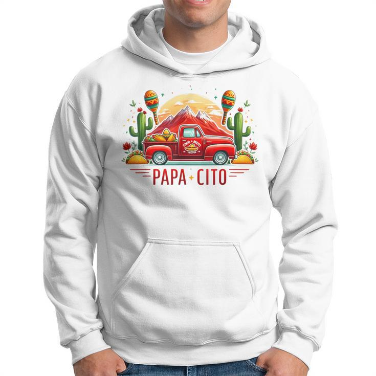 Papacito Dad Taco Car For Cinco De Mayo And Father's Day Hoodie