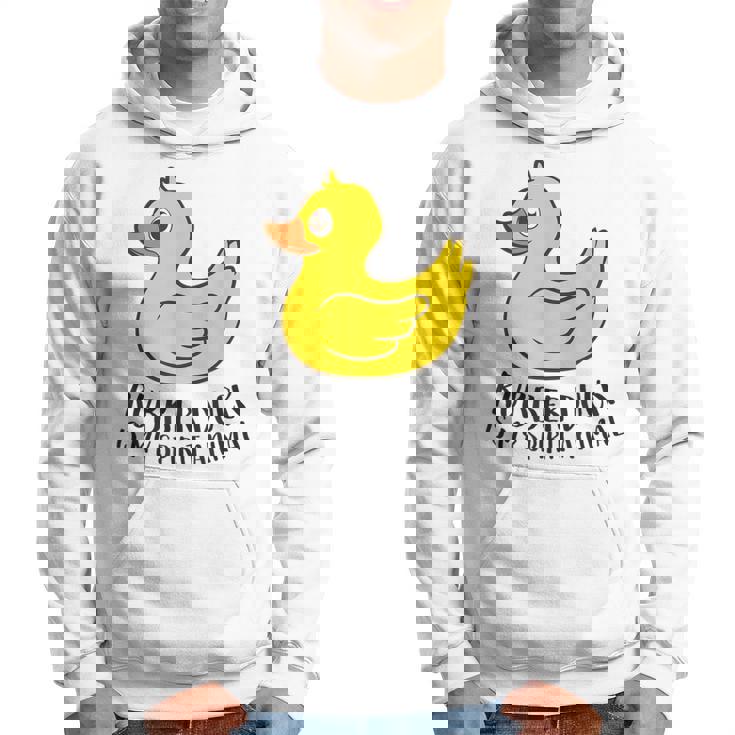 Pato De Goma Espíritu Animal Pato Sudadera