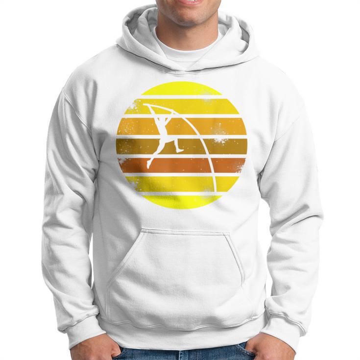 Pole Vault Retro Pole Vaulter Vaulting Hoodie