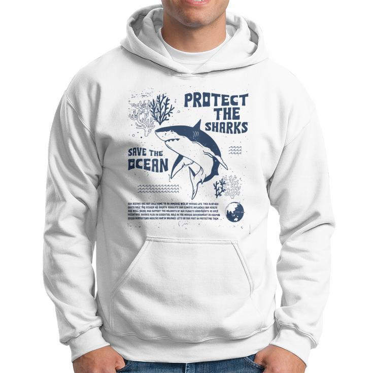 Protect The Local Sharks Scuba Diving Save The Ocean Hoodie