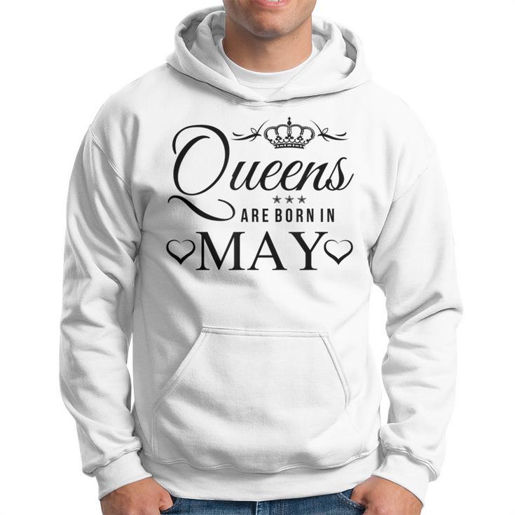 Queens Are Born In May Original Hoodie