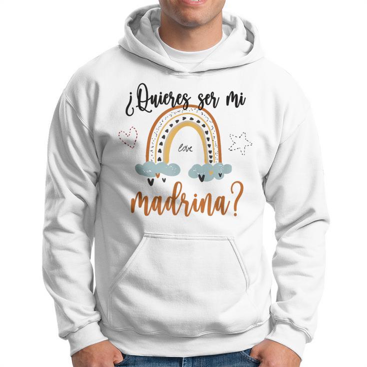 Quieres Ser Mi Madrina Godchild Niño Diciendo Mejor Madrina Sudadera
