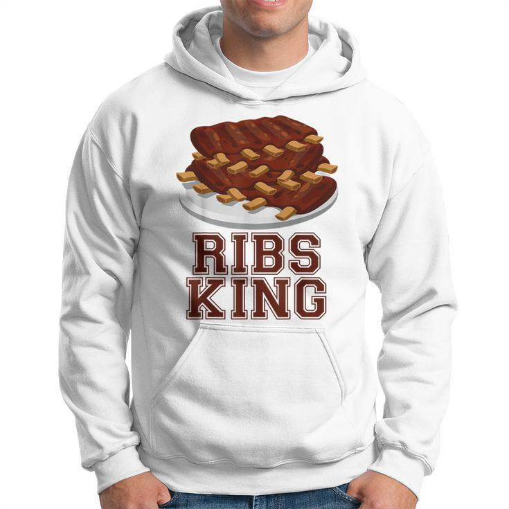 Ribs King For Rib Lover And Bbq Fan Hoodie