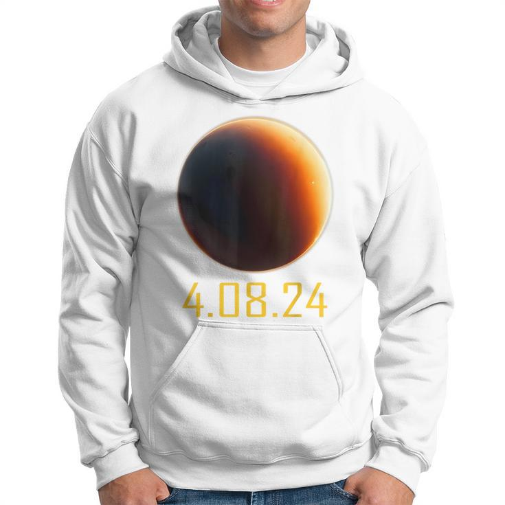 Road Atlas For The Total Solar Eclipse Of 2024 April 8 Path Hoodie