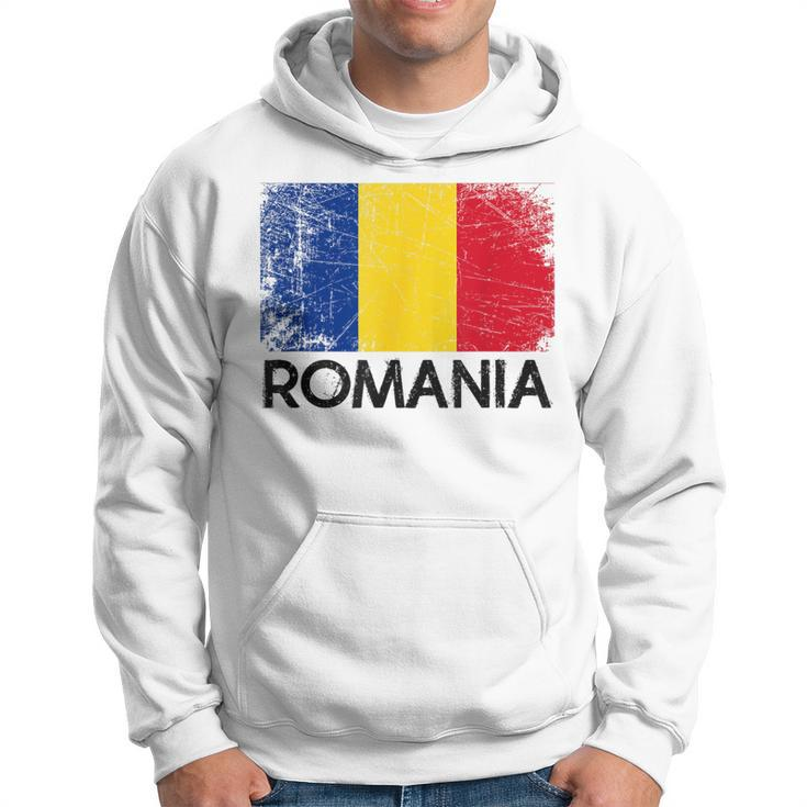 Romanian Flag Vintage Made In Romania Hoodie