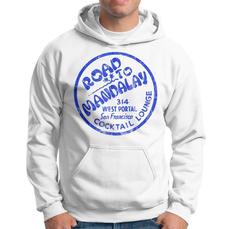 San Francisco California Vintage Restaurant Bar Advertising Hoodie