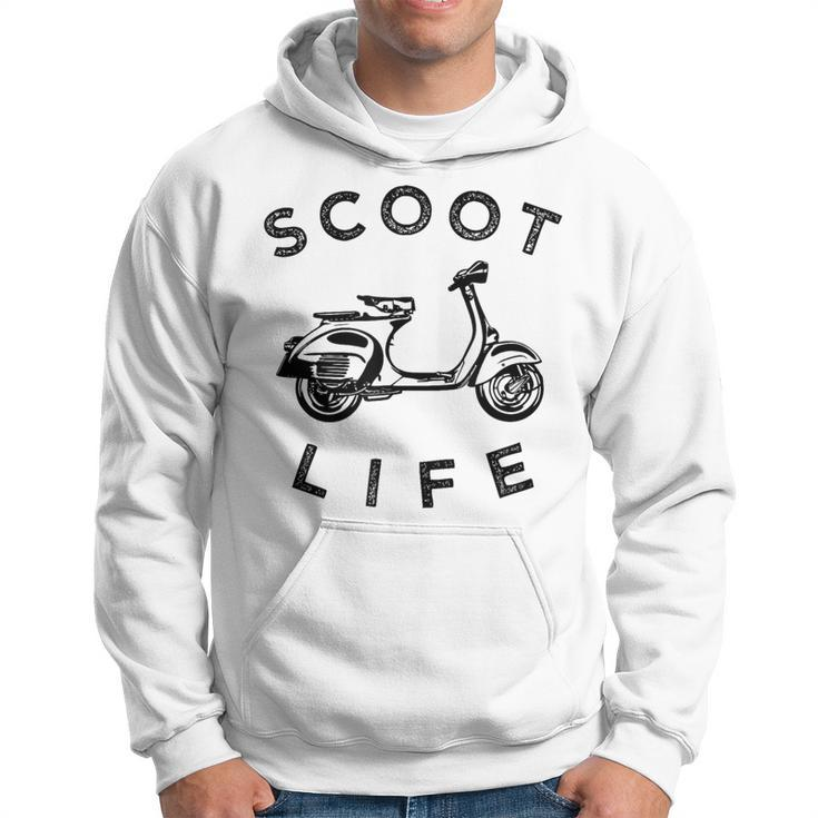 Scoot Life Scooter Fun Moped Graphic Hoodie