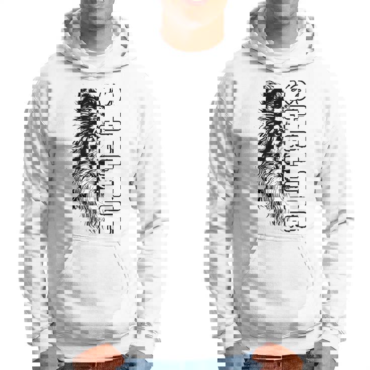 Sheltie Hund Herrchen Frauchen Hunde Hoodie