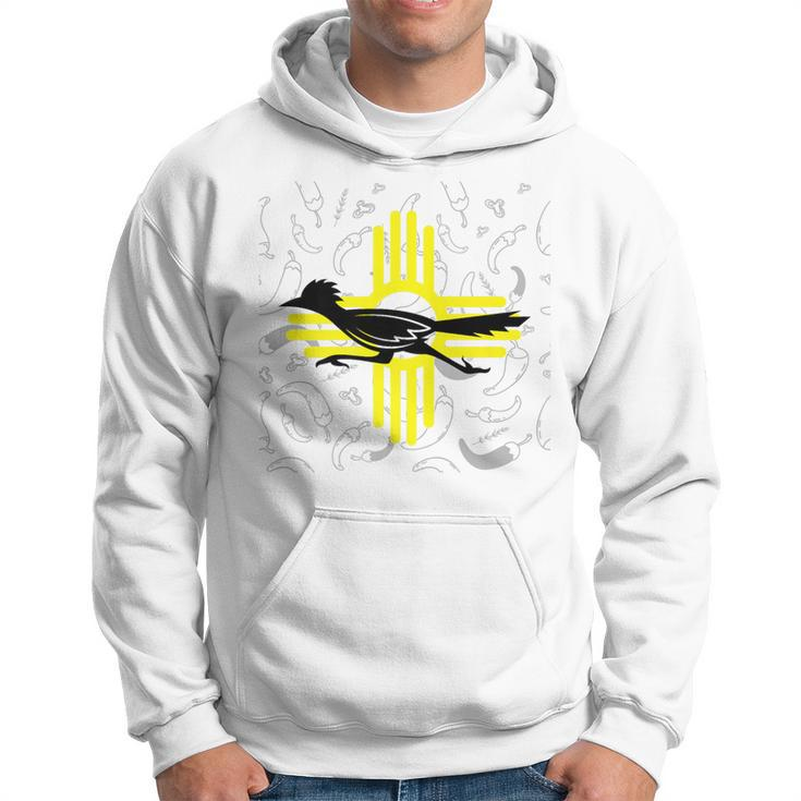 Southwestern New Mexico Spirit Road Runner Zia Chile Pepper Hoodie