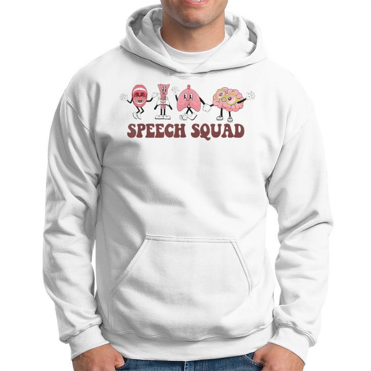 Speech Squad Speech Language Pathologist Speech Therapy Slp Hoodie