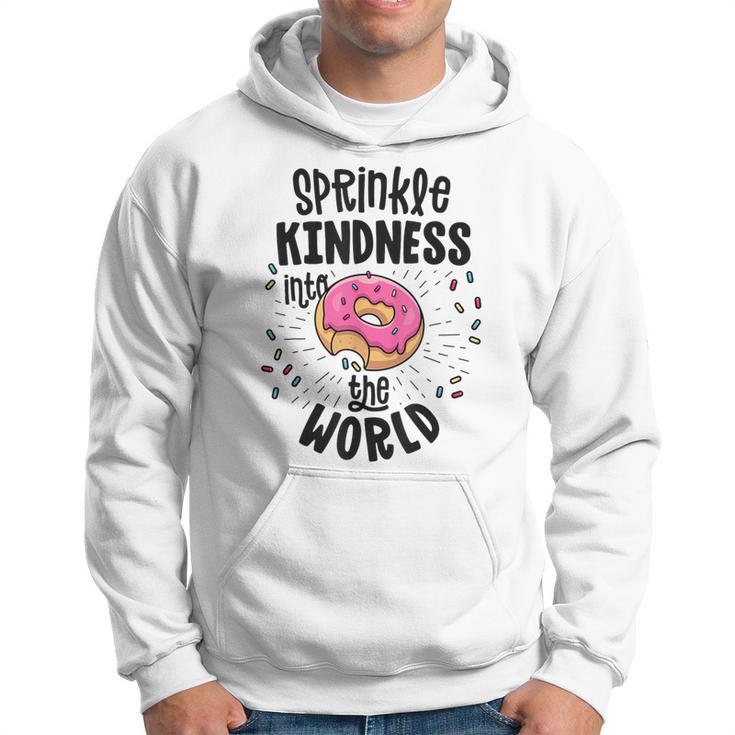 Sprinkle Kindness Like Confetti Donut Anti Bullying Hoodie