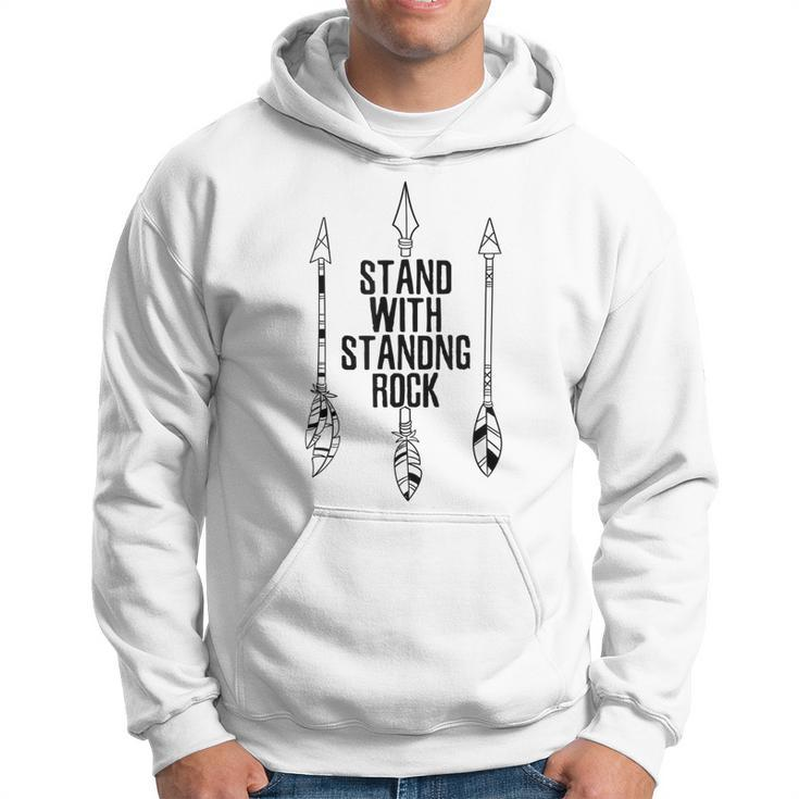 I Stand With Standing Rock Nodapl Dakota Pipeline T Hoodie