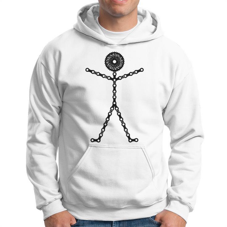 Stick Man Bike Bicycle T Hoodie