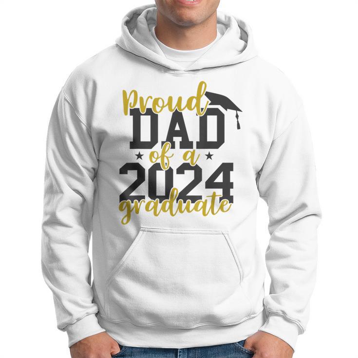 Stolzer Papa Einer Klasseon 2024 Absolventen-Abschluss Kapuzenpullover