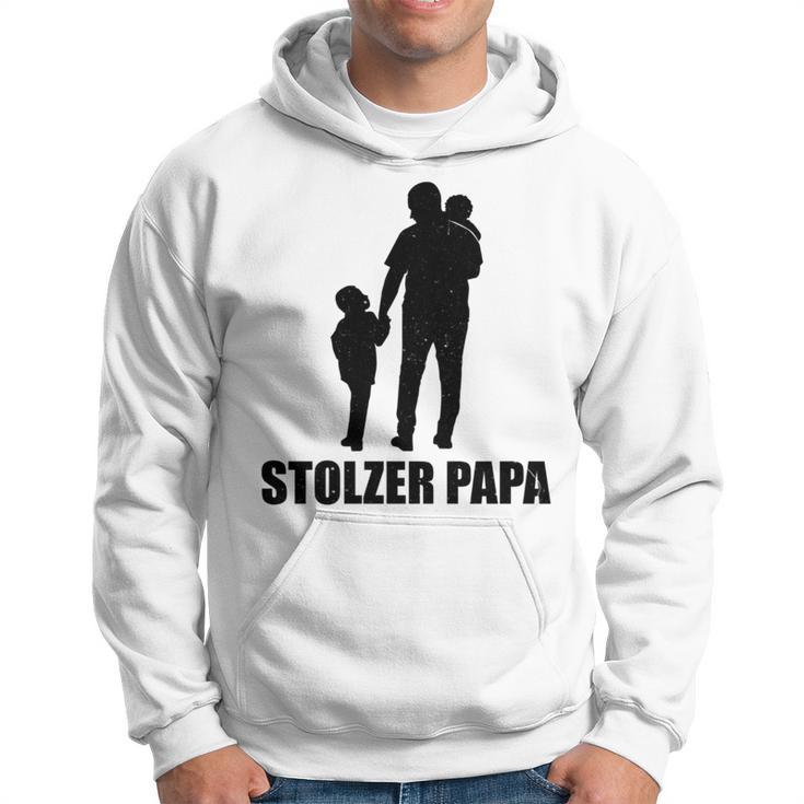 Stolzer Papa Sohn Und Tochterater Papi Kapuzenpullover