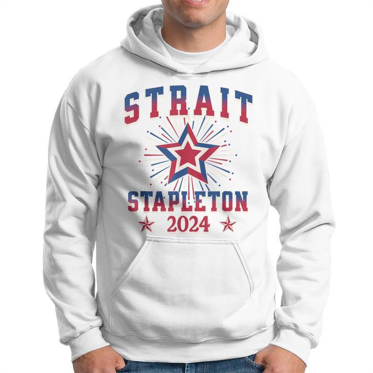 Strait Stapleton Patriotic Stars Usa America Concert Hoodie