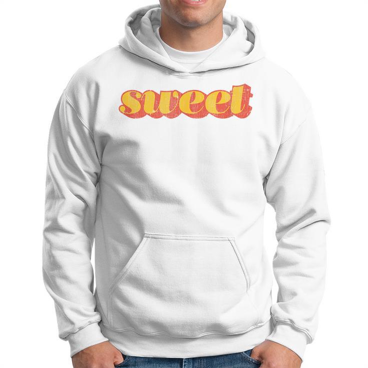 Sweet Word Retro Vintage 70S Style Hoodie