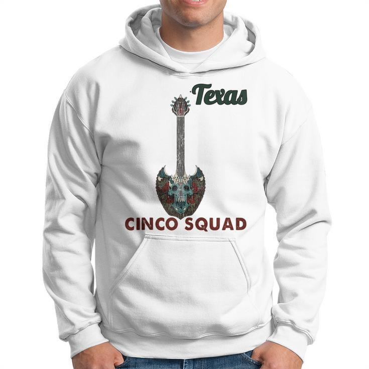 Texas Cinco Squad Cinco De Mayo Music Guitar Hoodie