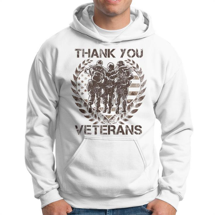 Thank You For Your Service Veteran Memorial Day Military Hoodie