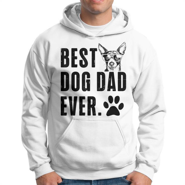 Toy Fox Terrier Daddy Dad Best Dog Dad Ever Men Hoodie