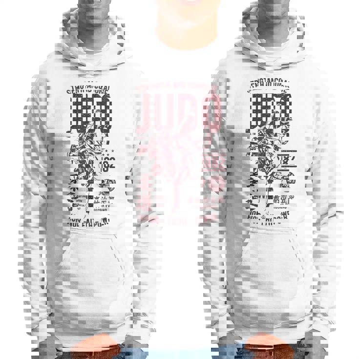 Traje De Judo Retro Desgastado Hombresintage Judo Sudadera