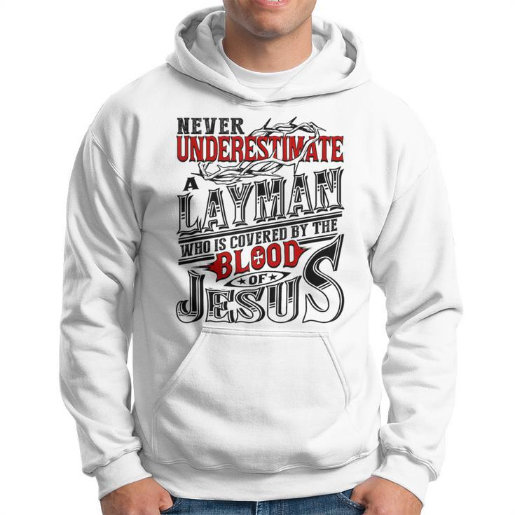 Never Underestimate Layman Family Name Hoodie
