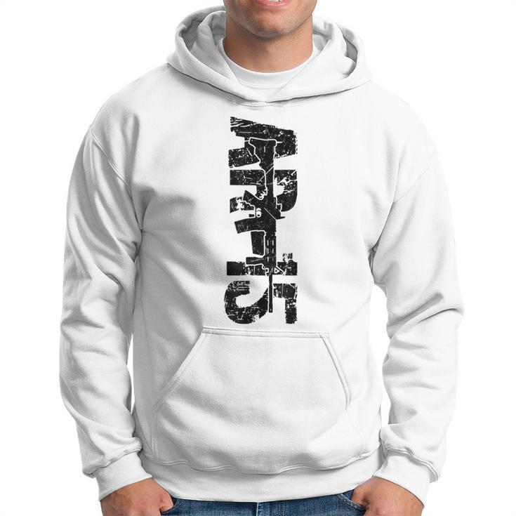 Vintage Ar15 Pistols & Ammo Hoodie