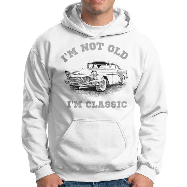 Vintage Car Graphic Perfect For Dad Hoodie
