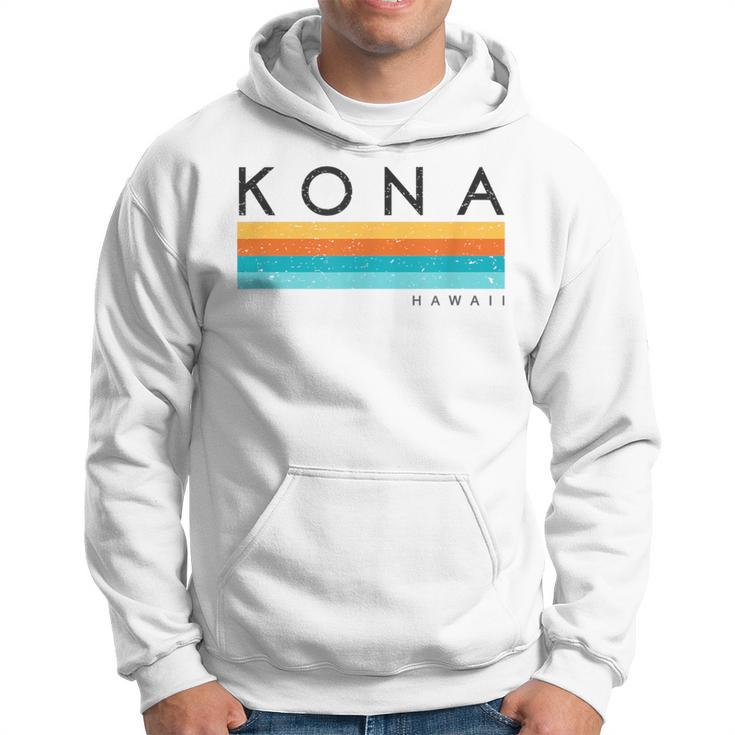 Vintage Kona Hawaii Retro Hoodie