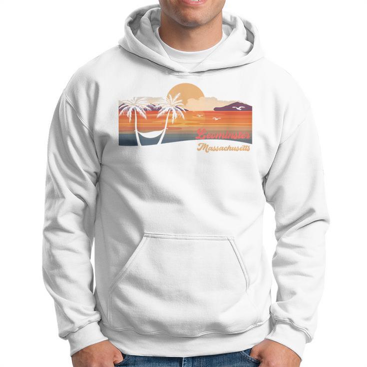 Vintage Leominster Massachusetts Beach Hoodie