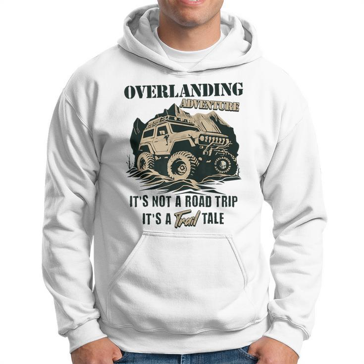 Vintage Overlanding Truck Camping Off-Road Adventures Hoodie