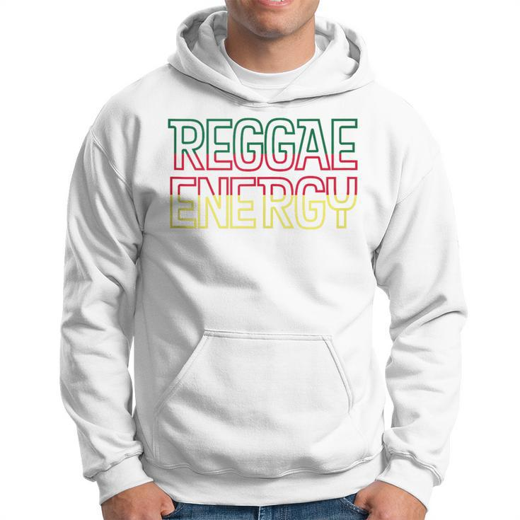 Vintage Reggae Energy Caribbean Love Rasta Roots Reggae Hoodie