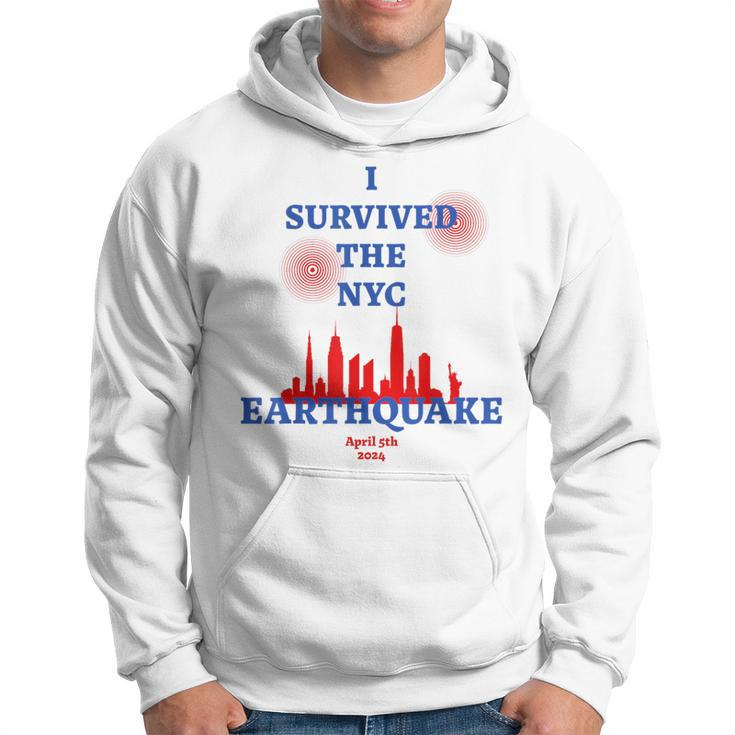 Viral I Survived The Nyc Earthquake Hoodie