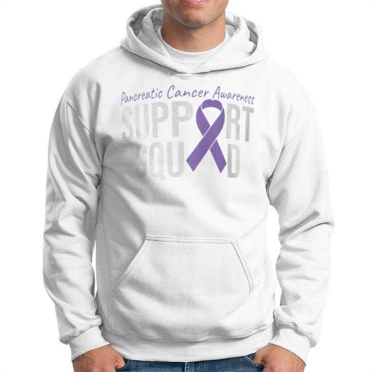 We Wear Purple Pancreatic Cancer Awareness Support Squad Hoodie
