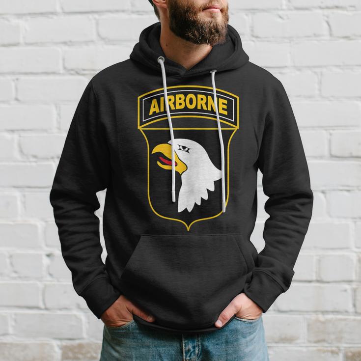 101St Airborne Division Military Veteran American Eagle Army Hoodie Gifts for Him