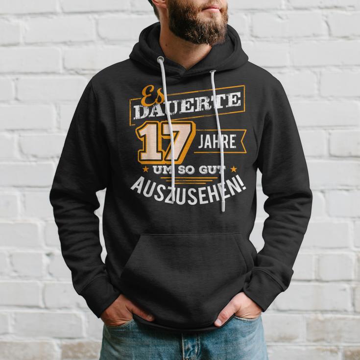 17 Jahre Um So Gut Sehen Birthday Hoodie Geschenke für Ihn