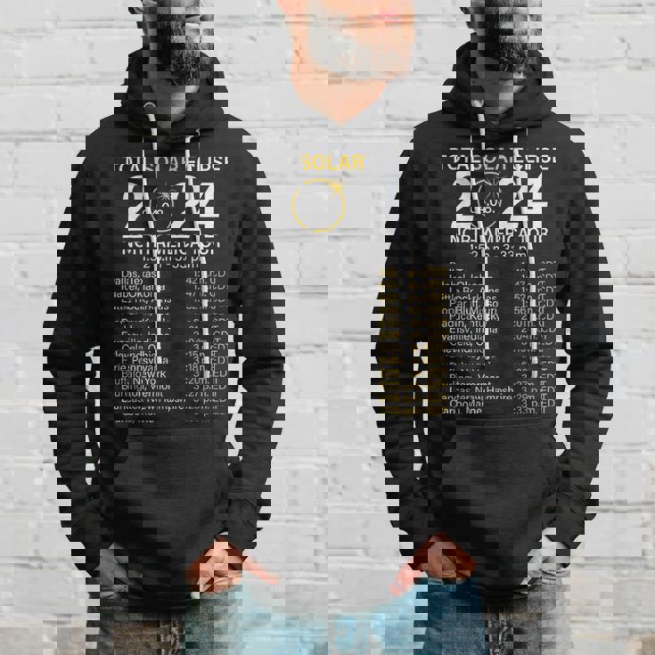 2024 Total Solar Eclipse April 8 Path The Eclipse Women Hoodie Gifts for Him