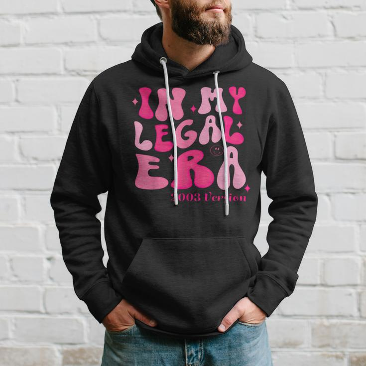 21St Birthday In My Legal Era Turning 21 Birthday Party Hoodie Gifts for Him
