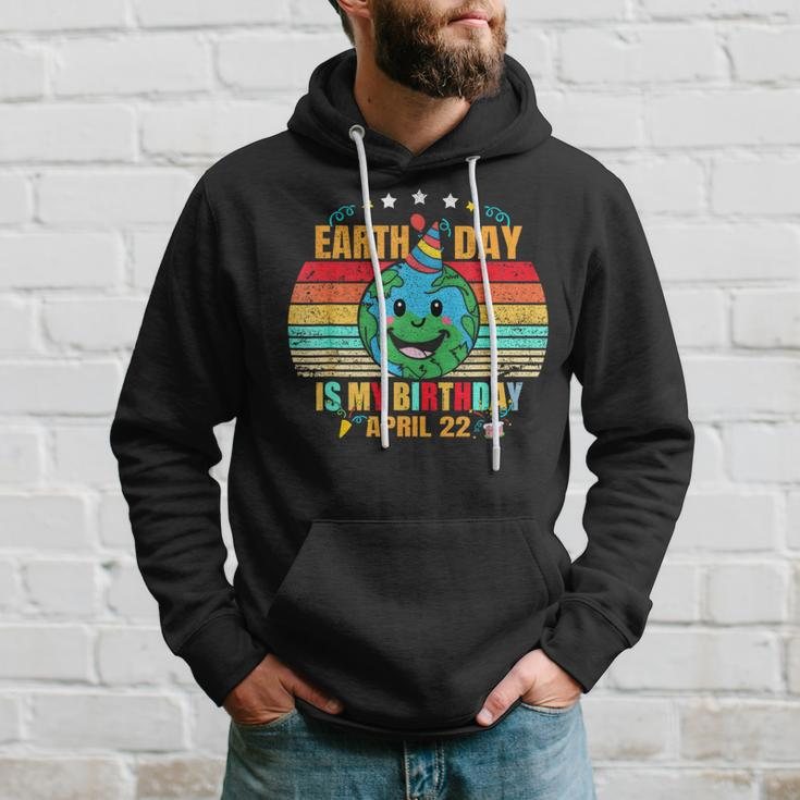 22 April Happy Earth Day It's My Birthday Earth Day Hoodie Gifts for Him