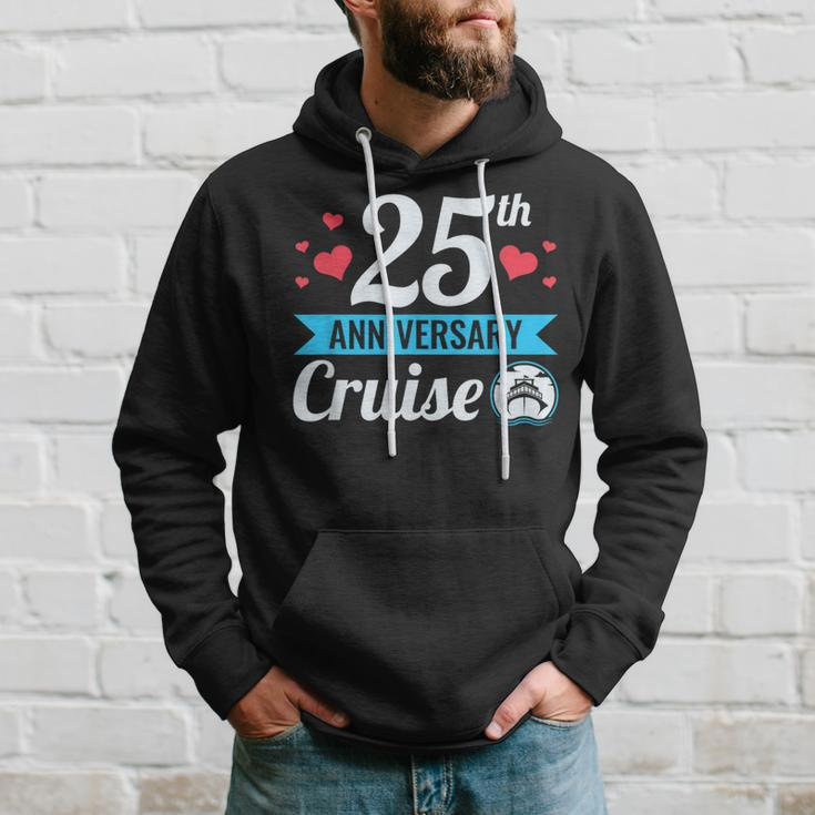25Th Anniversary Cruise His And Hers Matching Couple Hoodie Gifts for Him