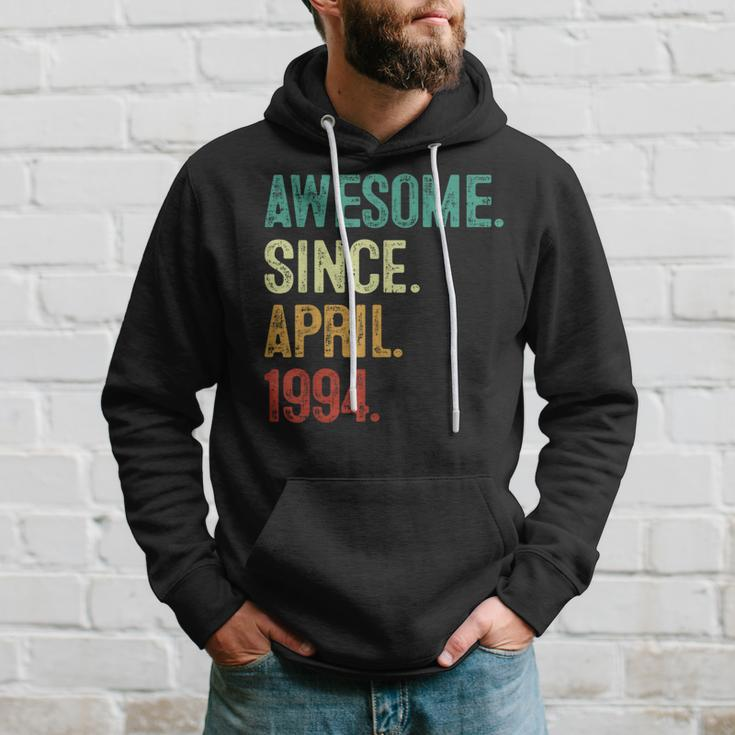 30 Year Old Awesome Since April 1994 30Th Birthday Hoodie Gifts for Him