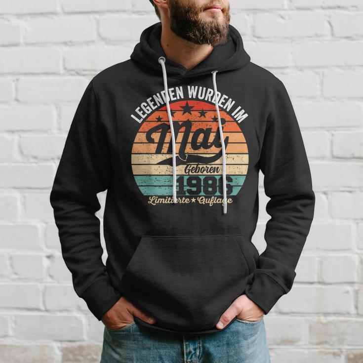 38 Geburtstag Geschenk Mann Legenden Sind Im Mai 1986 Hoodie Geschenke für Ihn