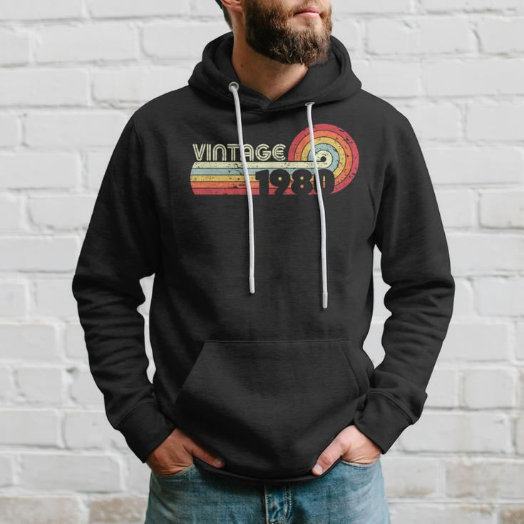 40Th Birthday Classic Vintage 1980 Hoodie Gifts for Him