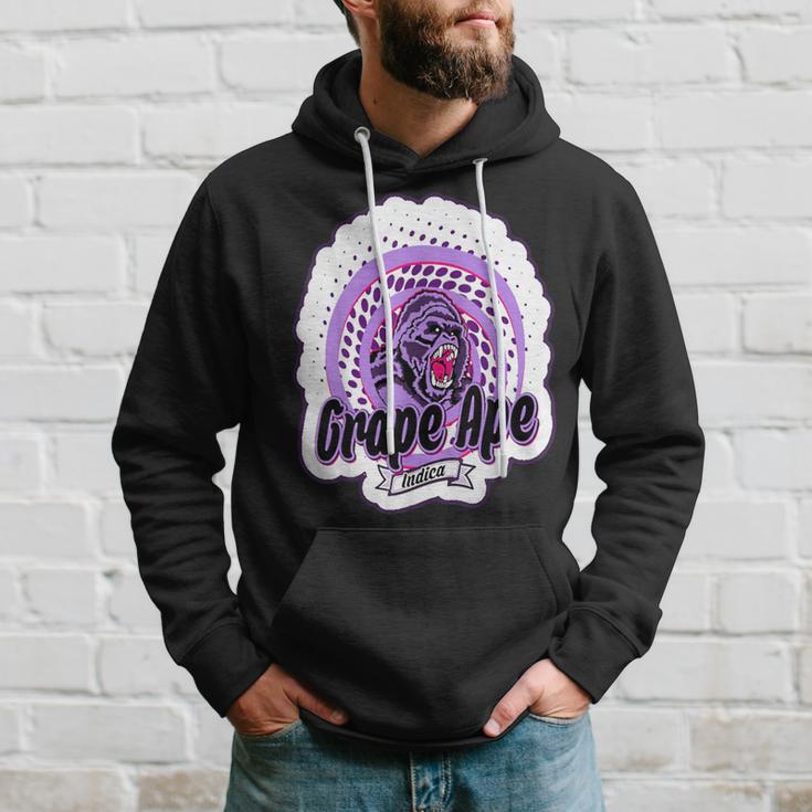 420 Cannabis Culture Grape Ape Stoner Marijuana Weed Strain Hoodie Gifts for Him