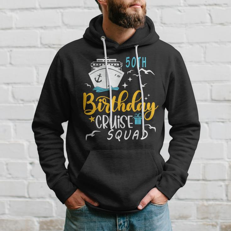 50Th Birthday Cruise Squad 2024 Matching Party Family Hoodie Gifts for Him