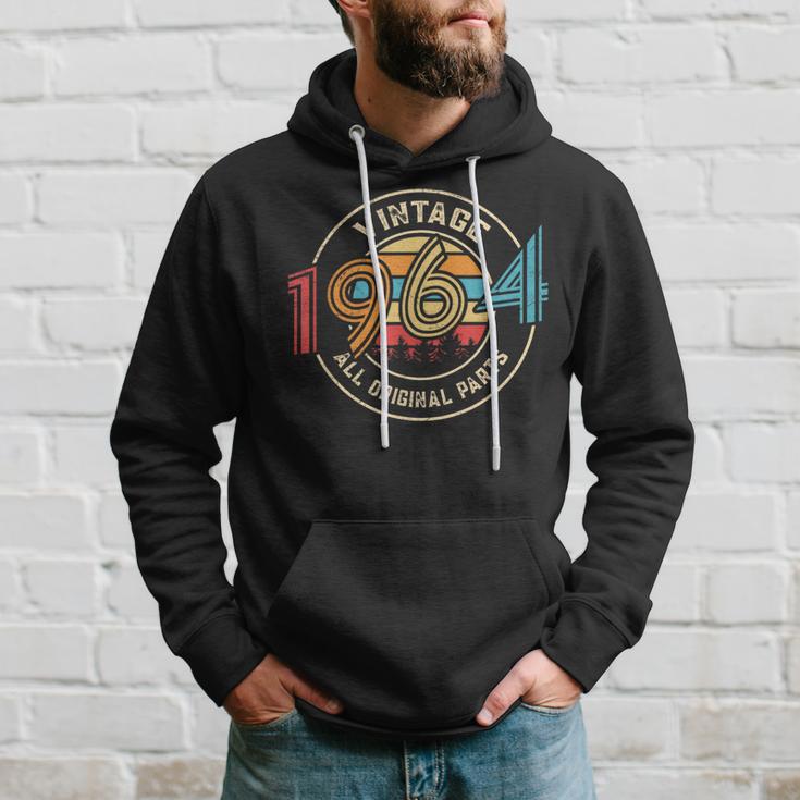 55Th Birthday Vintage 1964 55 Years Old Hoodie Gifts for Him