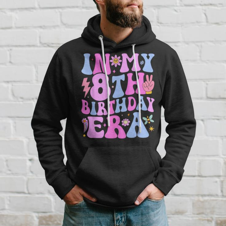 In My 8Th Birthday Era Eight Bday 8 Year Old Birthday Girl Hoodie Gifts for Him