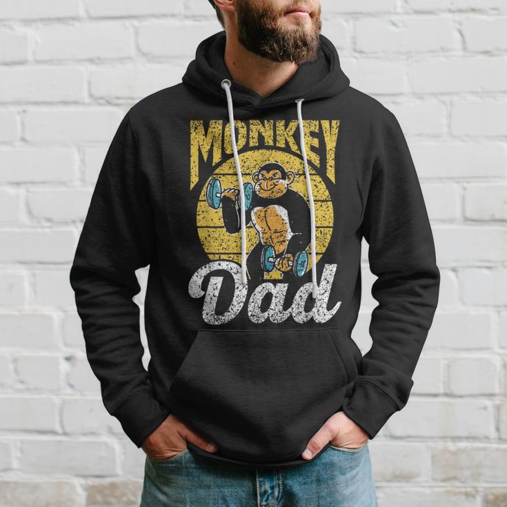 Affe Papa Tier Affen Spruch Liebhaberater Papa Papa Kapuzenpullover Geschenke für Ihn