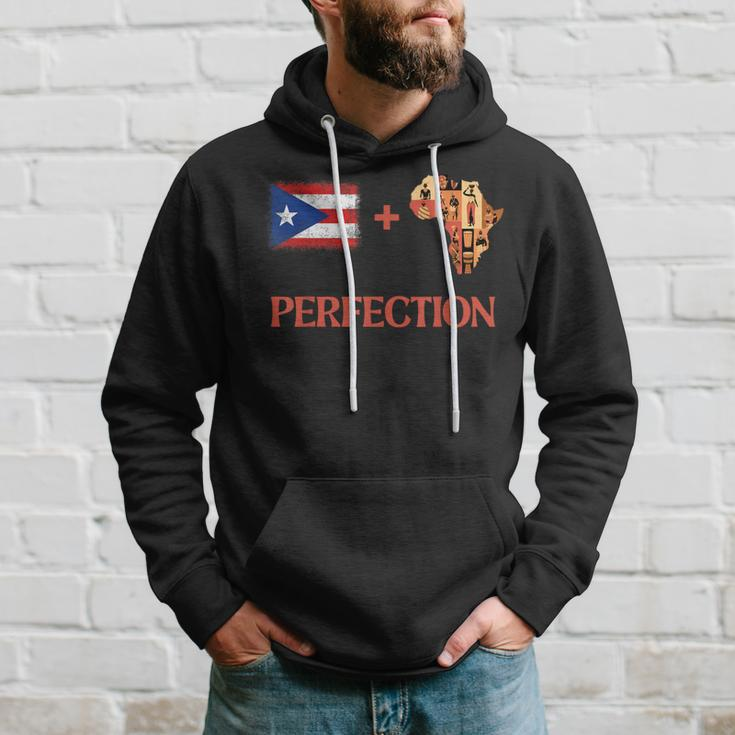 Afro Latin American Boricua Latin African & Puerto Rican Hoodie Gifts for Him