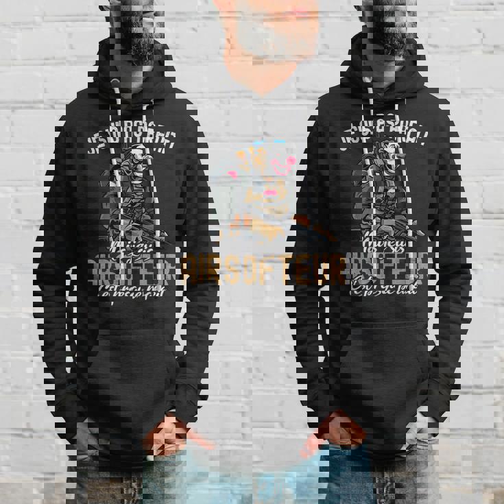 Airsoft Homme Humour Je Suis Pas Parfait Airsofteur Air Soft Sweat à capuche Cadeaux pour lui